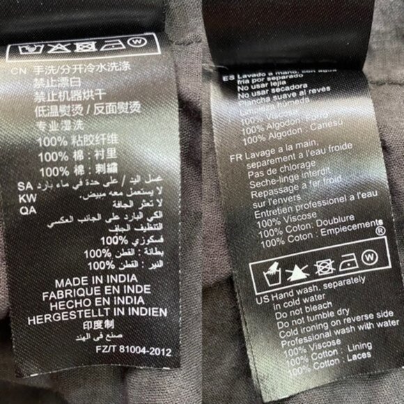 Ba&sh Esra Carbon Floral‎ Tassel Swing Dress US 6 (1) - Picture 6 of 7